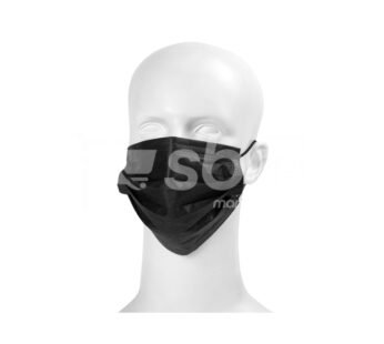 3 Layer Disposable Mask, Black Color