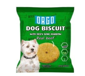 Orgo Dog Biscuit Real Beaf